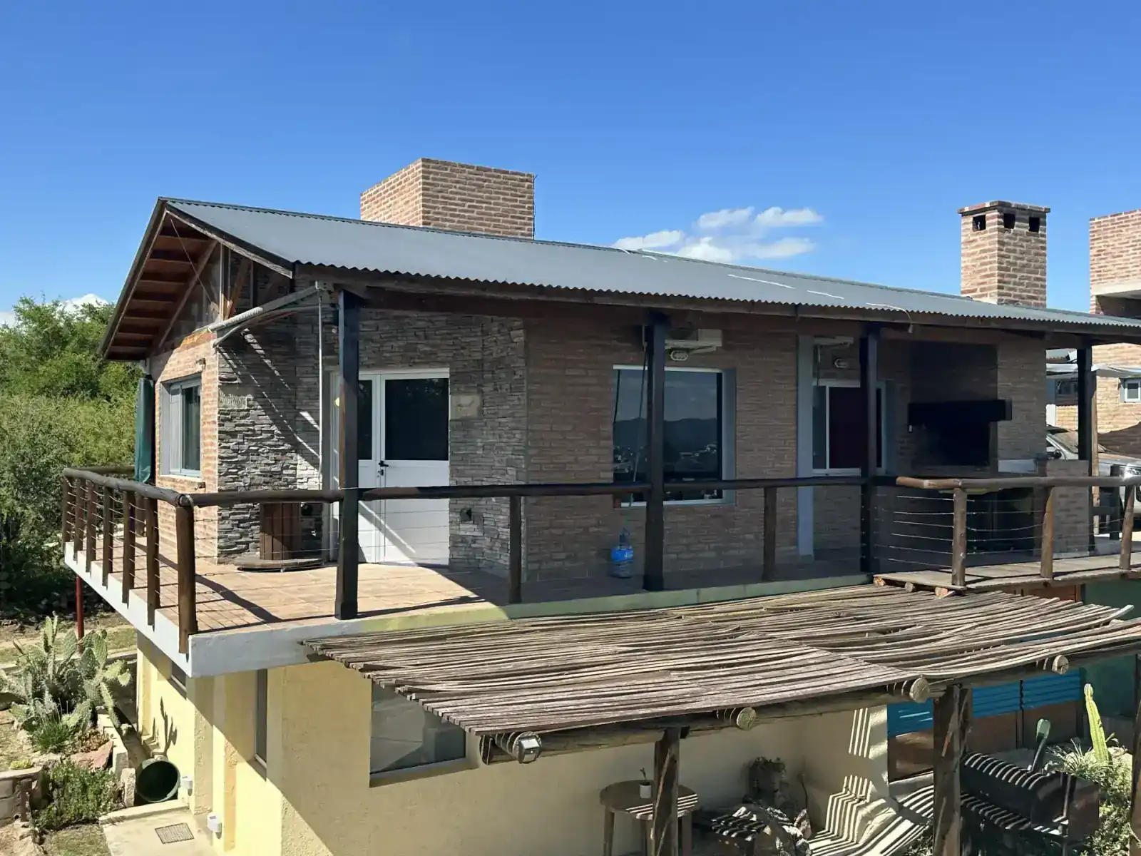 Cabaña 2 - Cabaña equipada en Villa Santa Cruz del Lago, Córdoba